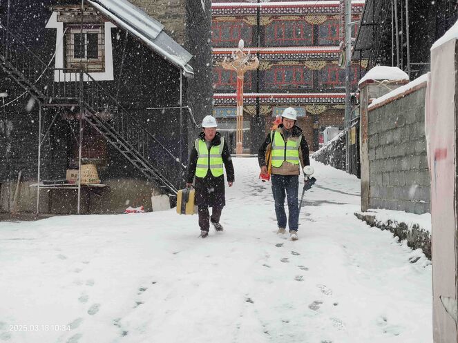 风雪中的逆行者——测绘公司甘孜办事处工作小记