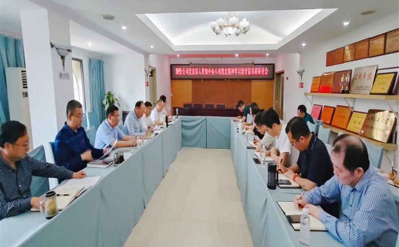 躬身入局转作风 挺膺担当践初心——测绘公司党委召开深入贯彻中央八项规定精神学习教育读书班