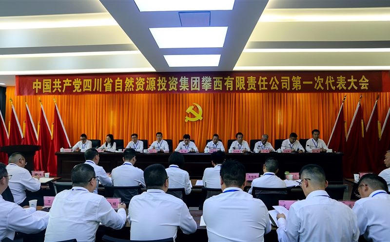 攀西公司第一次党代会胜利召开