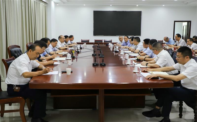 陈贵林赴陇南推动市局战略合作