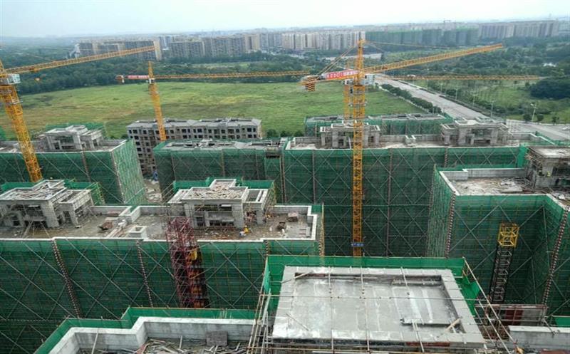 蜀通建设集团双流黄水人才70亩项目顺利完成主体全部封顶目标