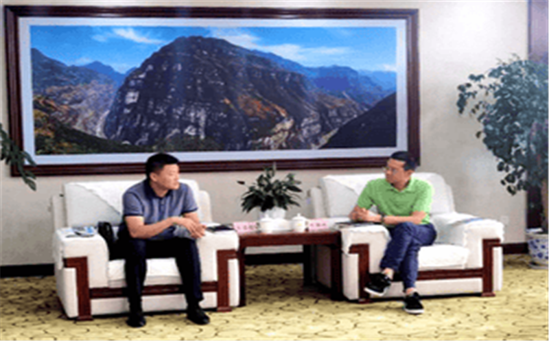 四川省冶勘物流公司赴汉源共商瀑布沟水电站铁路专用线扩能改造项目  