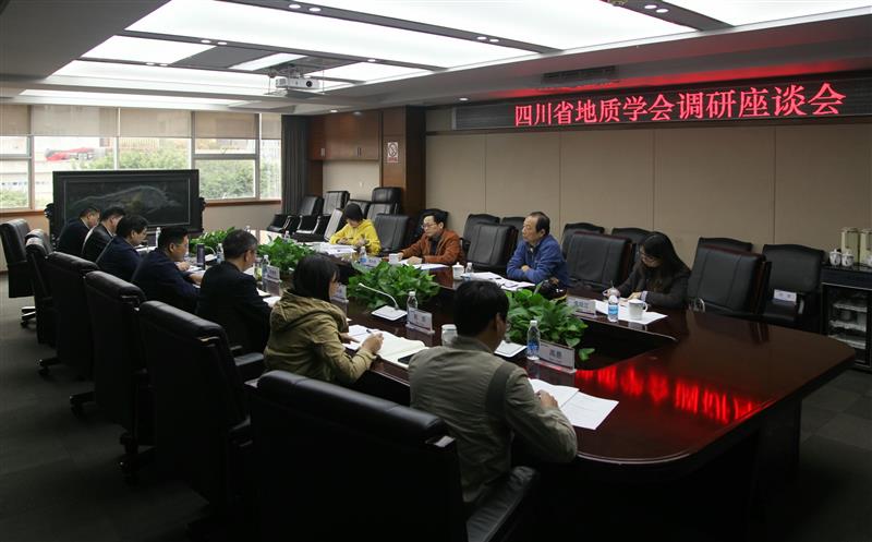 省自然安博电竞厅二级巡视员、省地质学会理事长陈东辉一行莅临我局调研