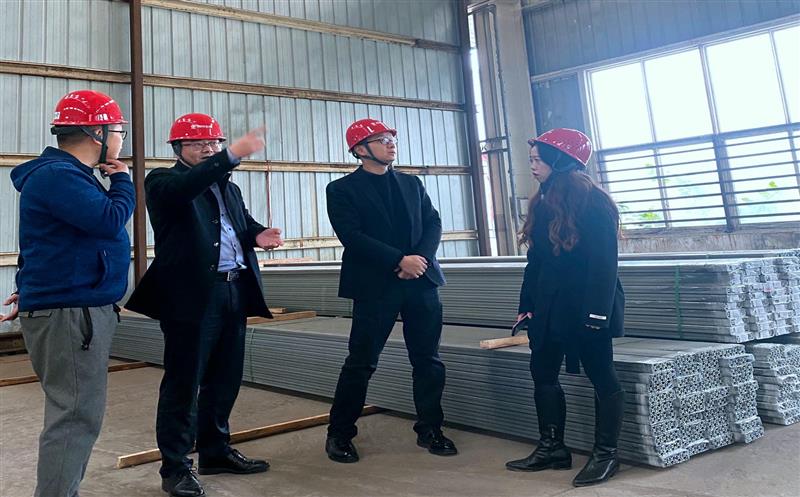 冶勘物流公司领导班子赴眉山督导检查仓库运行管理情况