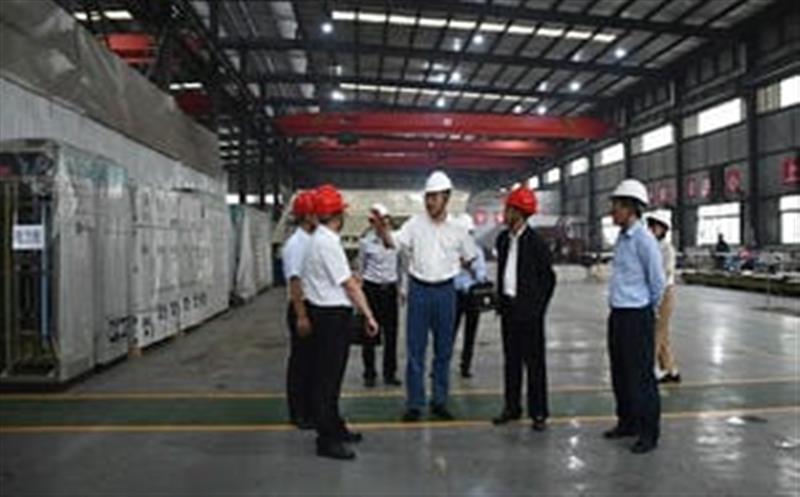 集团党委书记、董事长陈贵林一行到西核制造公司调研指导工作