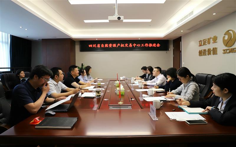 冶勘物流公司牵头召开四川省自然安博电竞产权交易中心工作推进会