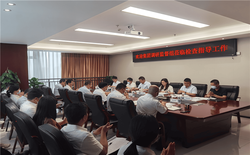 涂孝忠一行到蜀鑫房产开展调研式监督工作