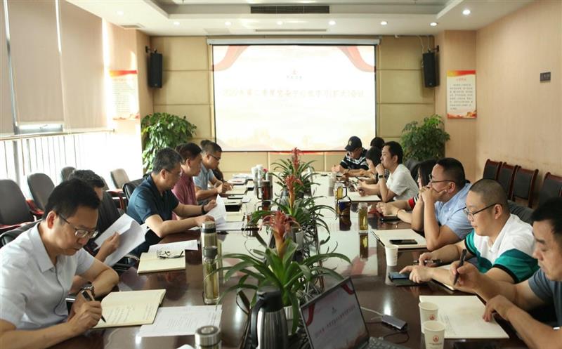 中成集团召开2022年第二季度党委理论学习 中心组（扩大）会议