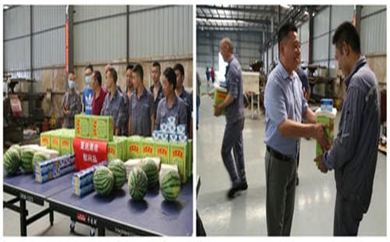 情系一线丨华锋钻探工会开展“夏送清凉”活动