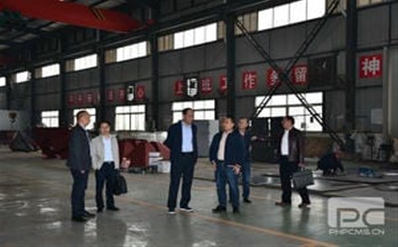 武文祥一行到西核制造公司调研指导工作