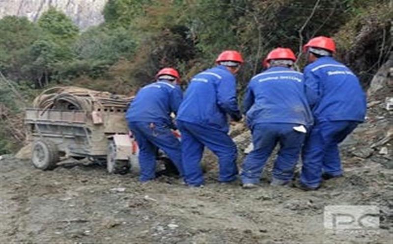 二十大精神进一线丨华锋钻探开展冕宁项目二十大精神宣讲及项目调研工作