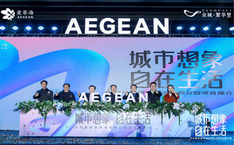 共商合作 共享未来│泸州高新爱琴海购物公园项目推介会成功举行