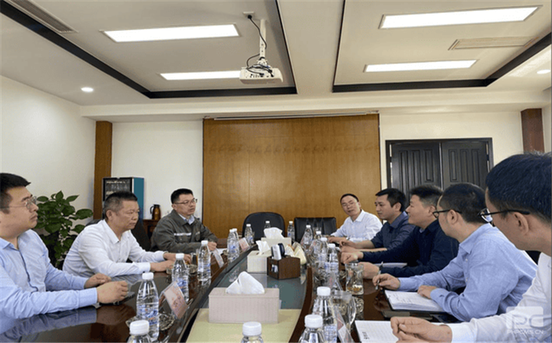 冶勘物流公司赴四川省乐山锐丰冶金有限公司 就稀土业务合作开展交流