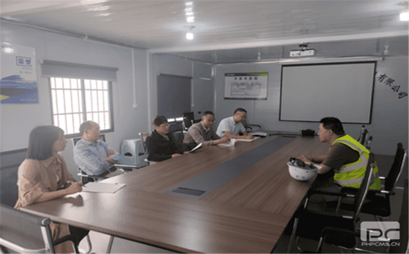 徐志文一行到核西南建设集团成都科研办公、商业及配套设施项目调研指导工作