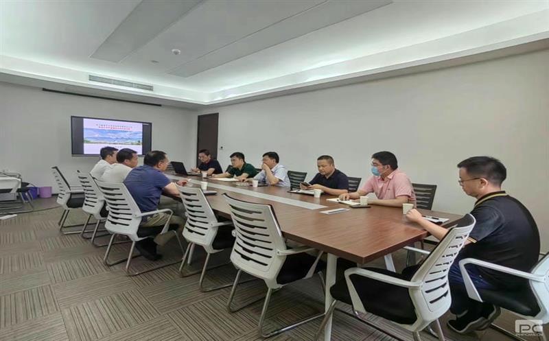 成都地质调查中心东南亚和南亚中心一行到兴蜀设计集团座谈交流