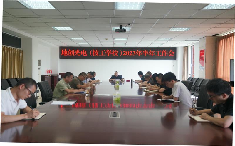 地创光电召开2023年半年工作会