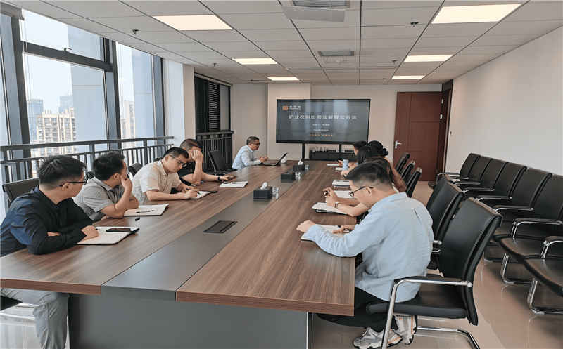 天府矿投开展“防风险、促发展”风控法务业务培训