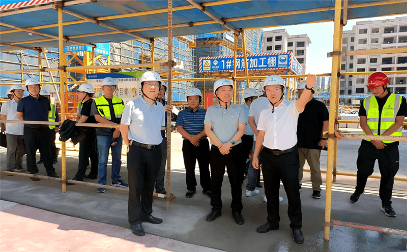 余常燕一行赴蜀鑫房产西昌公司调研指导安全生产工作