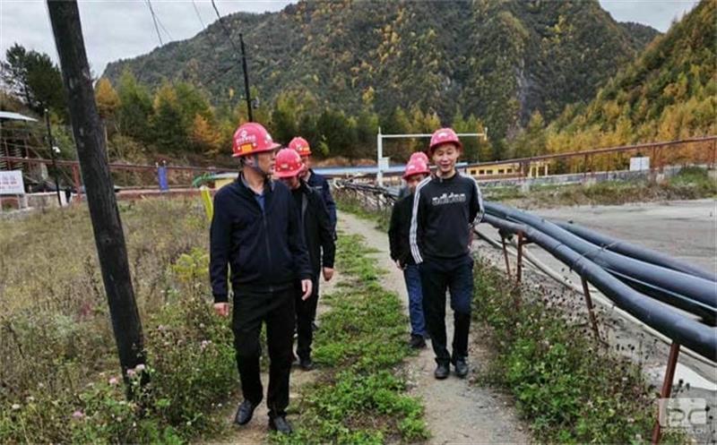 西和县常委、副县长谭建武赴青羊矿业检查指导安全生产和环保工作