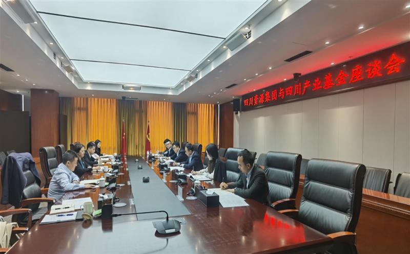 四川安博电竞集团与四川产业基金开展座谈交流