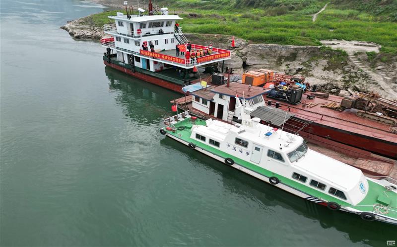 宜宾海事局、江安海事处联合兴蜀设计集团开展水上作业安全培训，，，，，，，，提高人员安全意识