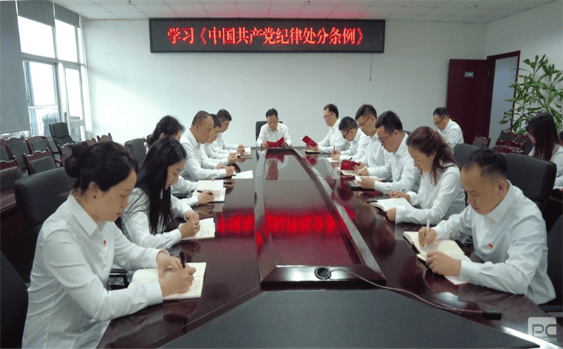 增强规矩意识，，，，，，严守纪律底线 ——物探院组织学习新修订《中国共产党纪律处分条例》