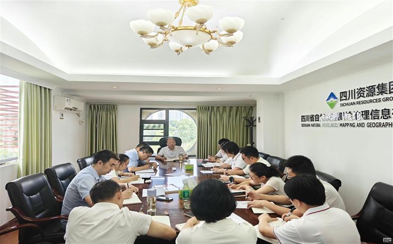 测绘公司召开党务干部培训会