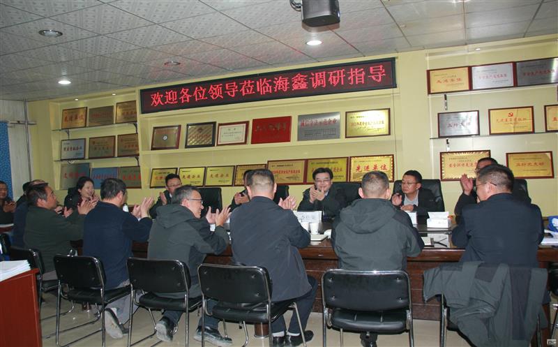 集团领导到松树南沟金矿调研指导