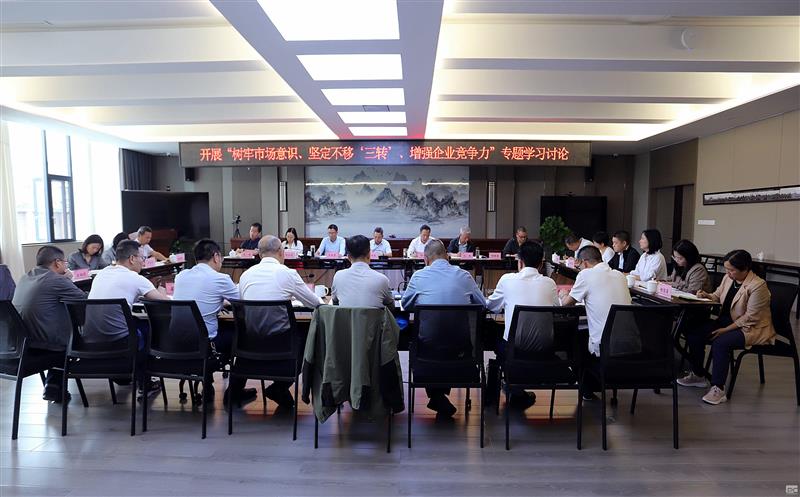 攀西公司召开树牢市场意识、坚定不移 “三转”增强企业竞争力专题学习研讨会