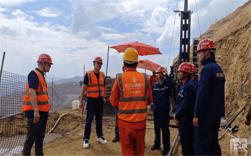 核西南院对盐边县红格南钒钛磁铁矿 （Ⅰ期）高边坡稳定性研究项目开展工作指导