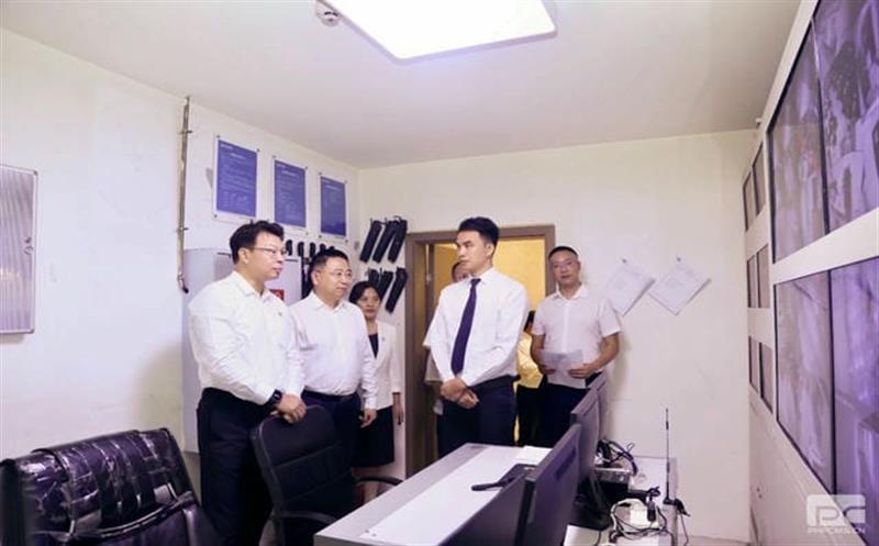 集团开展国庆节前安全检查